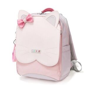 NWT Lisinuo Pink Kitty Cat Ear Kids Backpack